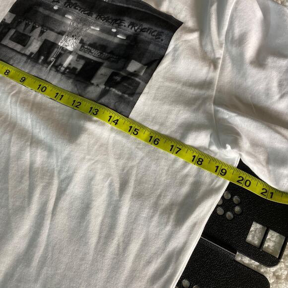 Nike Dri-FIT “Eat Sleep Practice” Basketball Graphic Tee | White | Men’s Medium - Picture 6 of 7